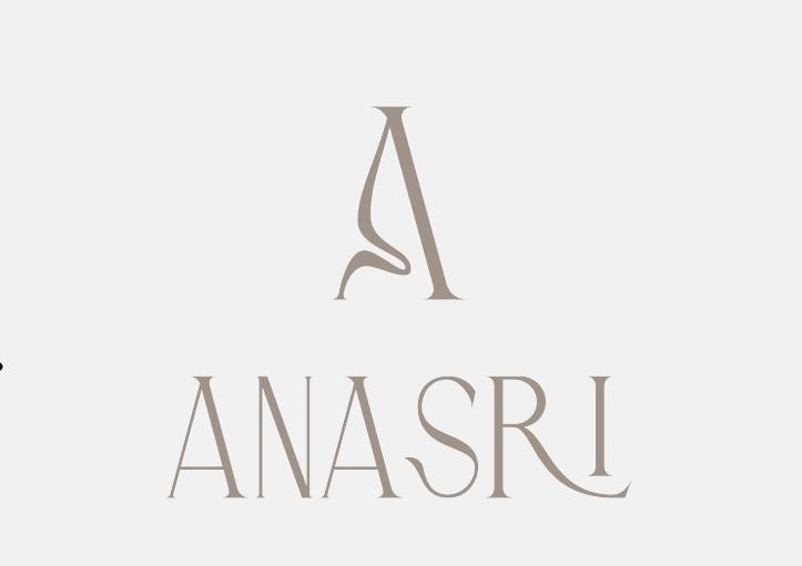 New Anasri identity with stylised A monogram