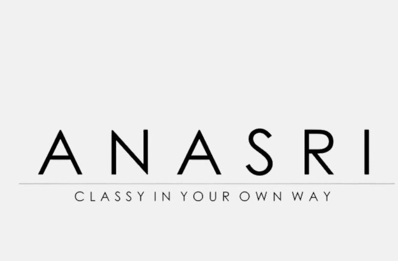 Original Anasri wordmark — classy in your own way